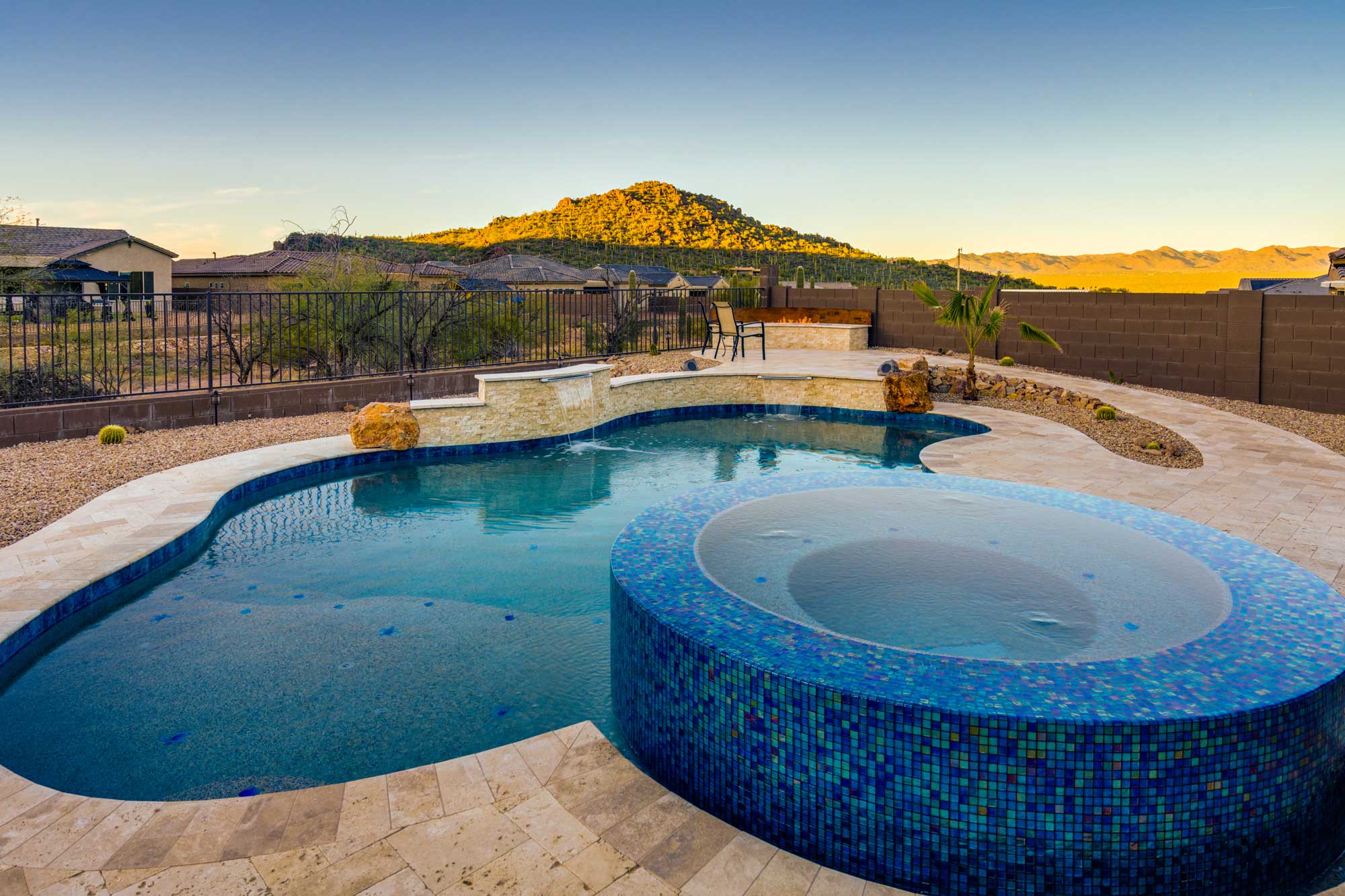 Tucson Pool Design Gallery Inspiring Backyard Oasis Creations