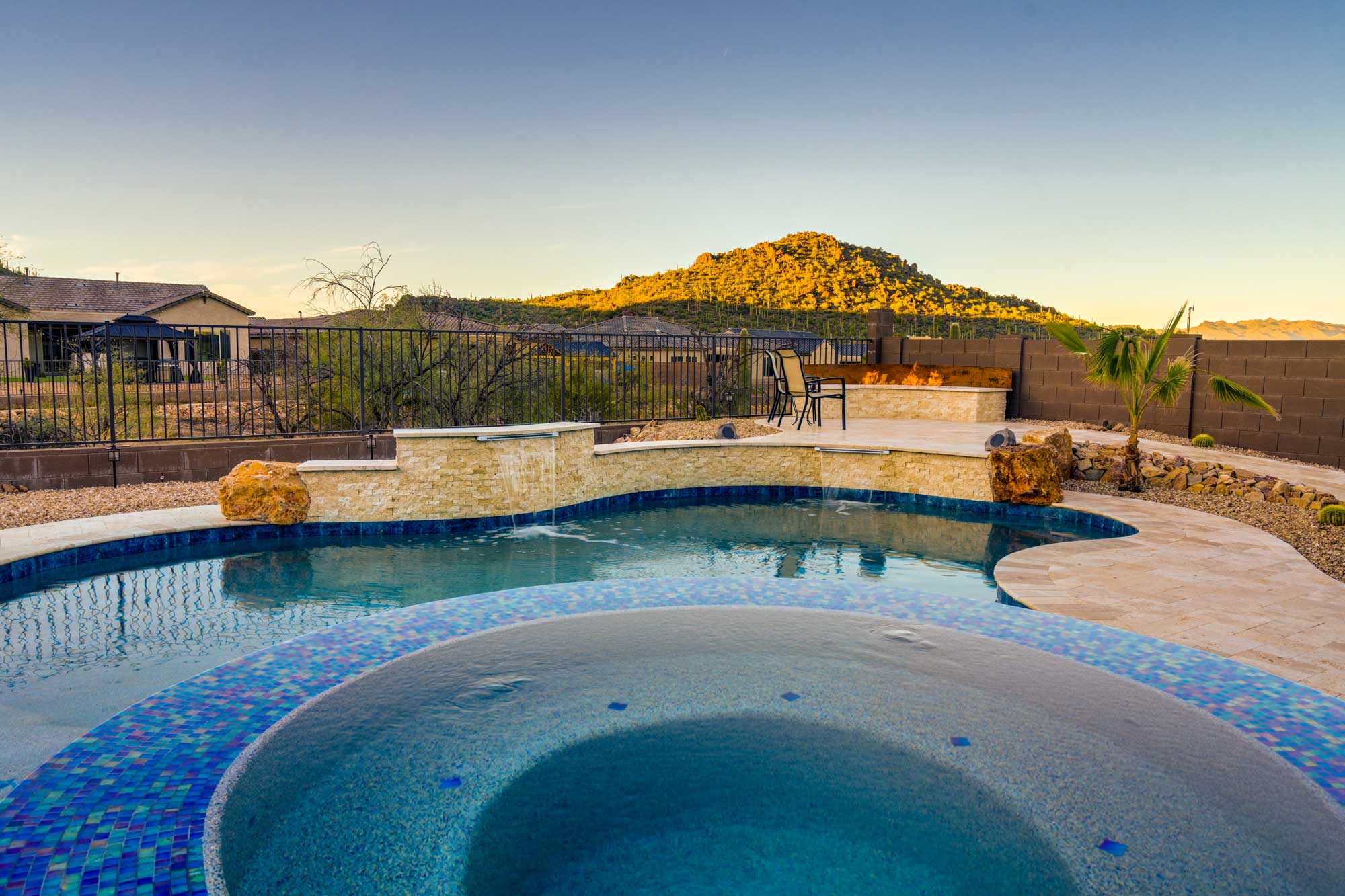 Tucson Pool Design Gallery Inspiring Backyard Oasis Creations