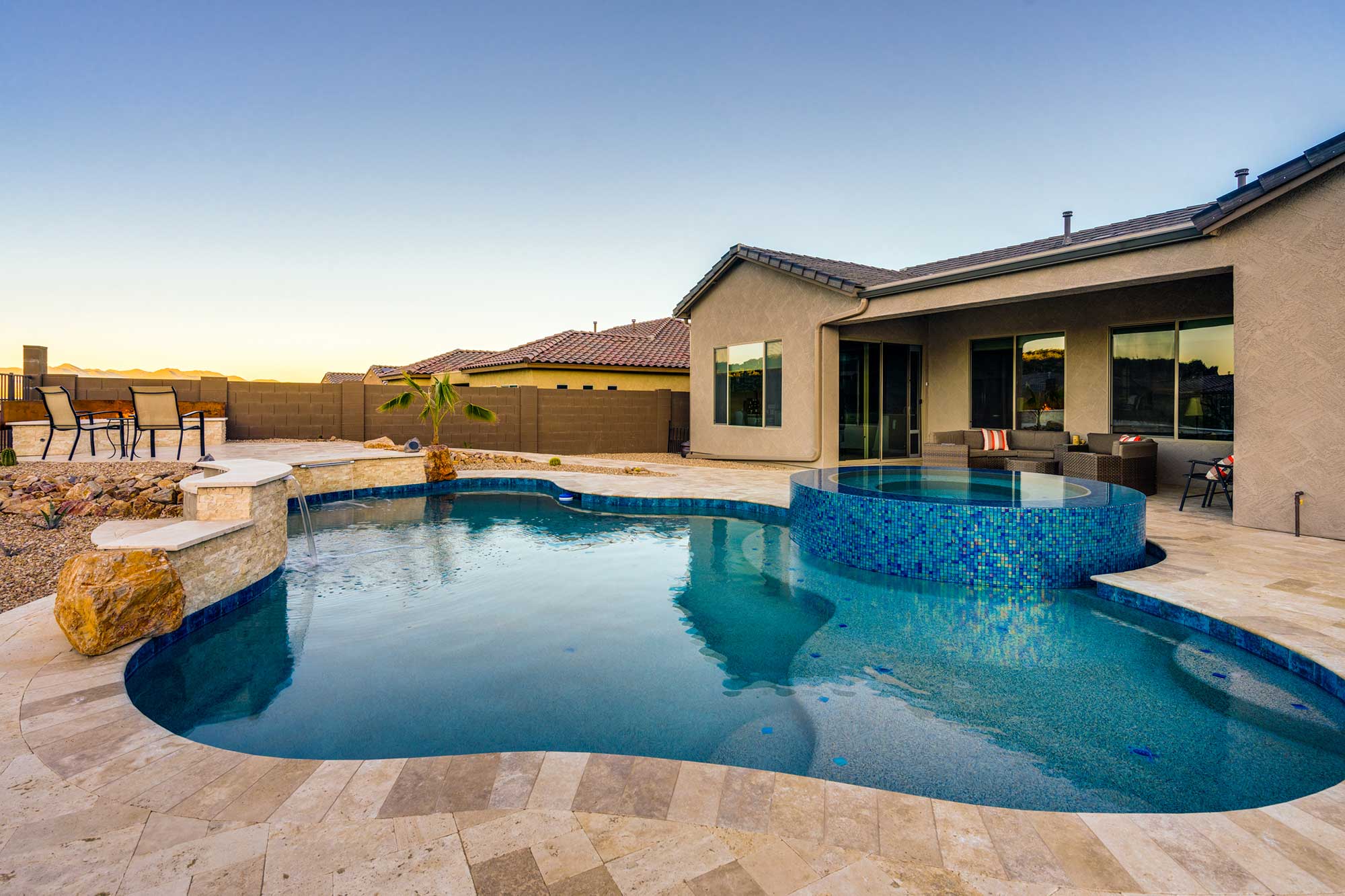 Tucson Pool Design Gallery Inspiring Backyard Oasis Creations