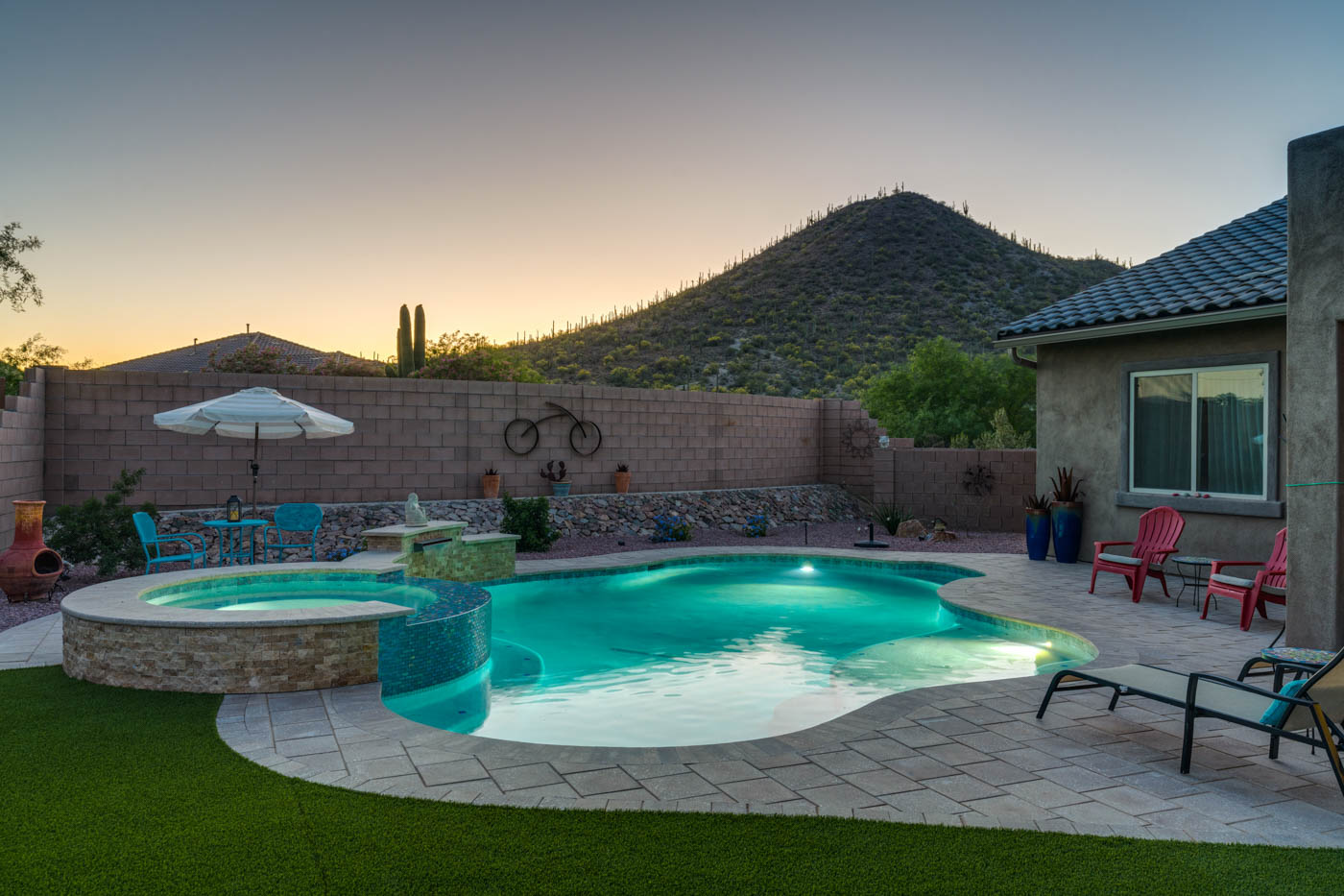 Tucson Pool Design Gallery Inspiring Backyard Oasis Creations