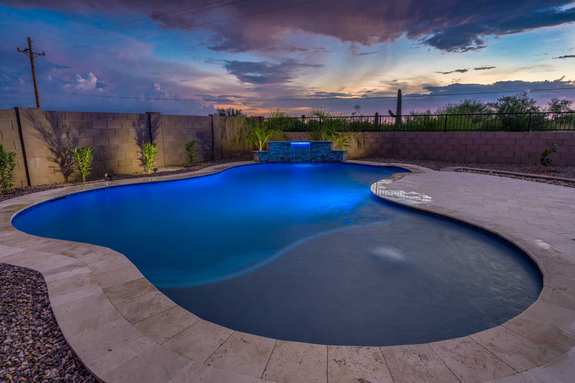 Tucson Pool Design Gallery Inspiring Backyard Oasis Creations
