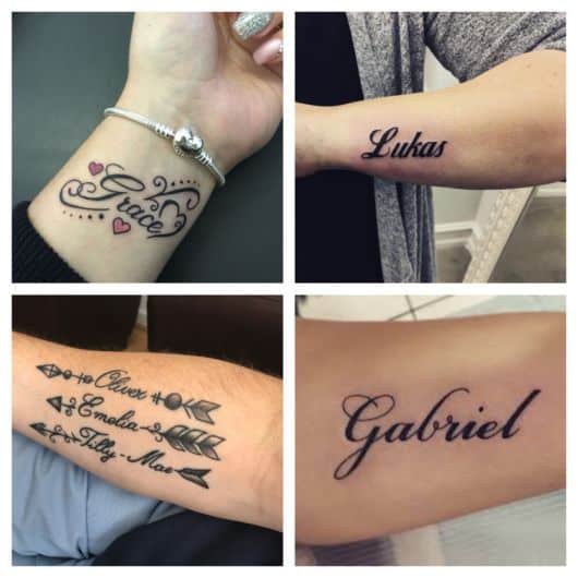 Ana Hickmann faz tatuagem com nome do marido Fama DOL Diário Tatuagem com Nomes 100 Ideias e Estilos Incríveis para Tatuar!