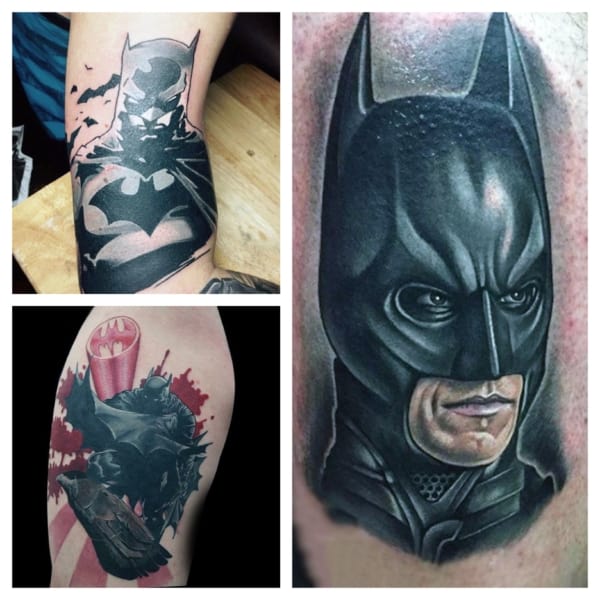 Tatuagem BATMAN +50 ideias para fãs do morcego! Tatuagem BATMAN +50 ideias para fãs do morcego!