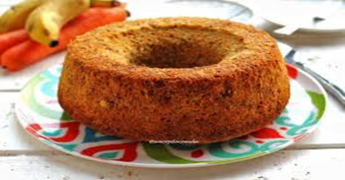 Bolo de cenoura com banana e aveia, muito saboroso e saudável vídeo