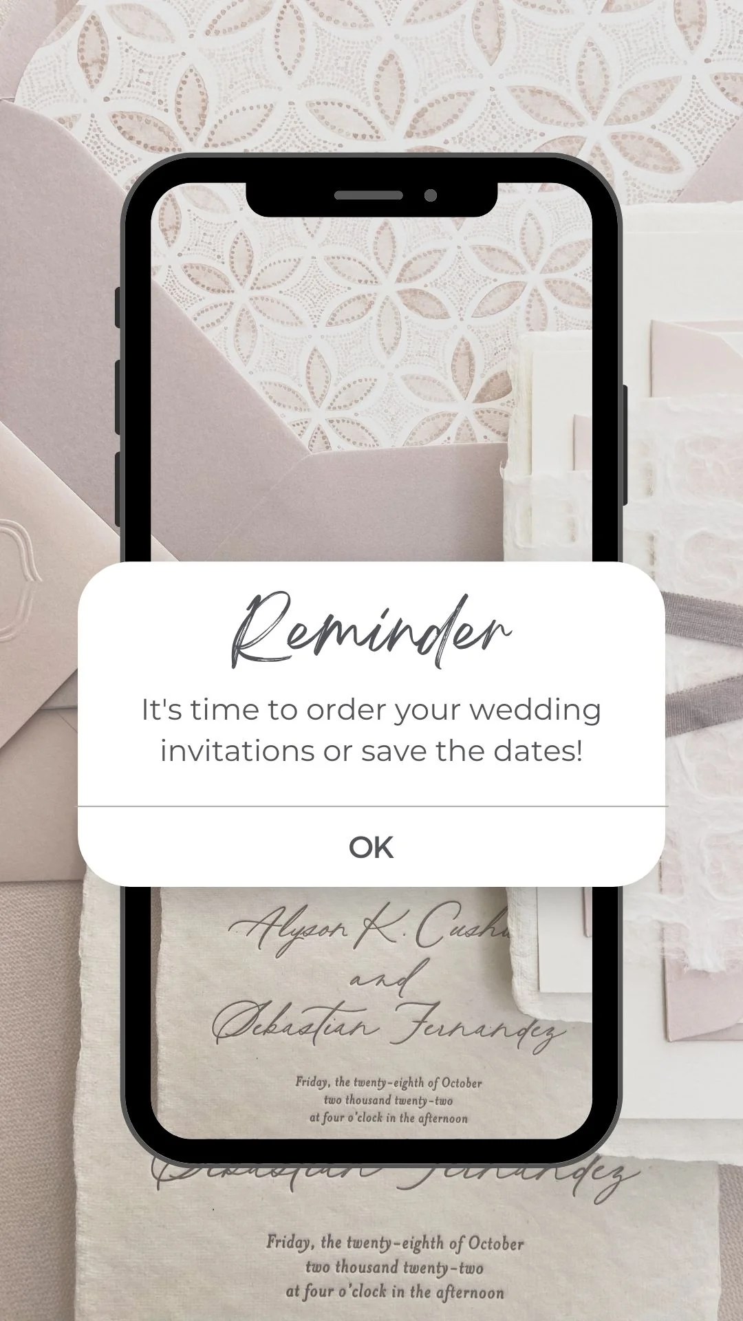 When to Send Wedding Invitations & Save the Dates with Tuesday Grace