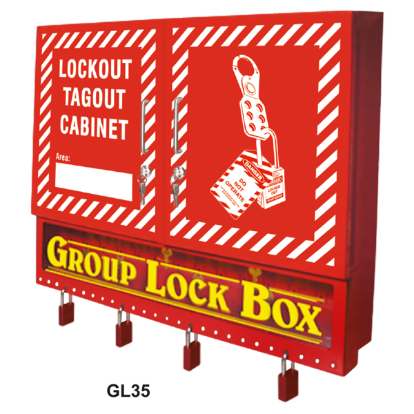 Wall Mount Storage with Group Lock Box Large TUFFA Products