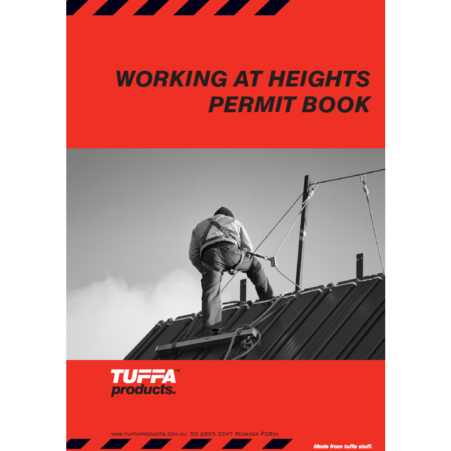 Working At Heights Permit Book TUFFA Products