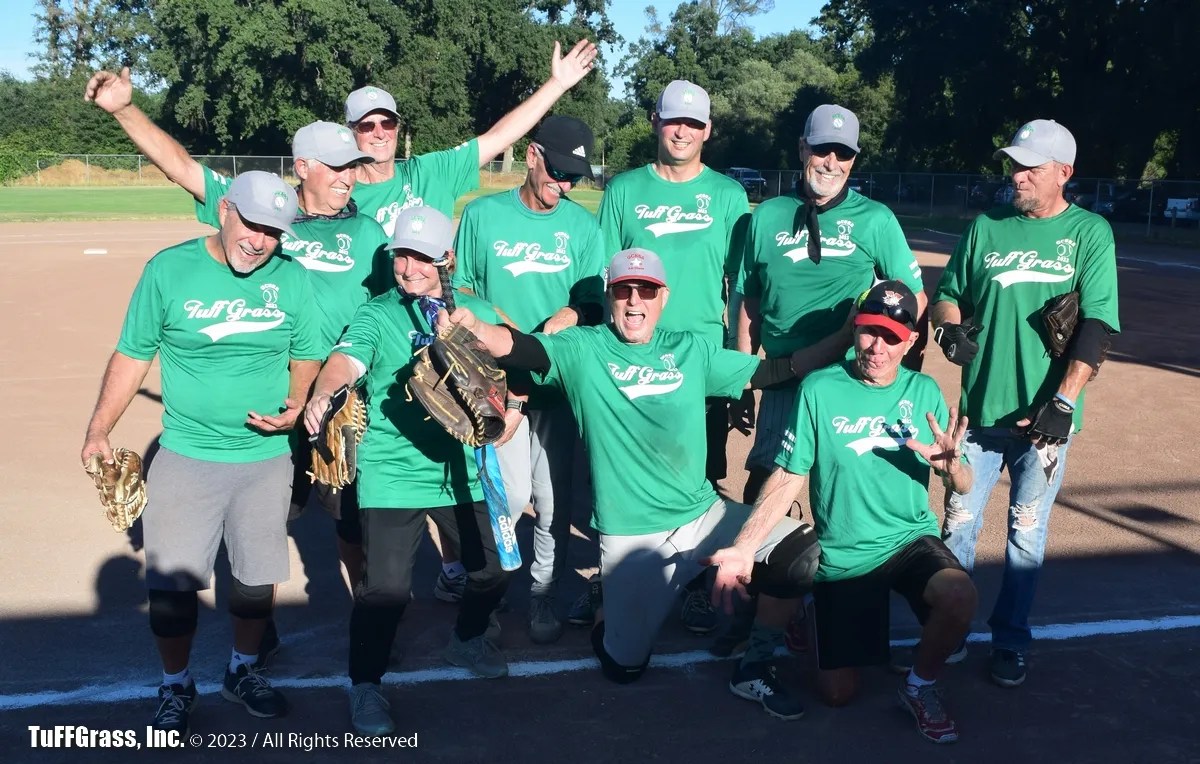 TuFFGrass Team Scores Gold Country Sr Softball Championship for 2023