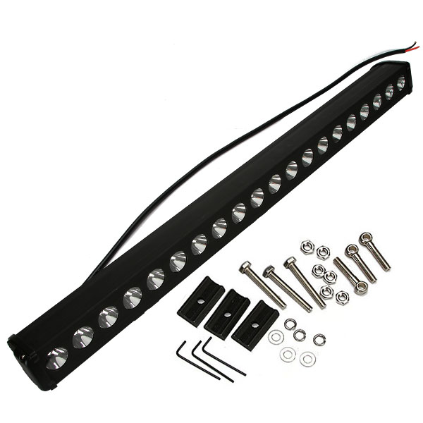 Big Cree Single Row LED Light Bar 37 Inch 200 Watt Spot Tuff LED