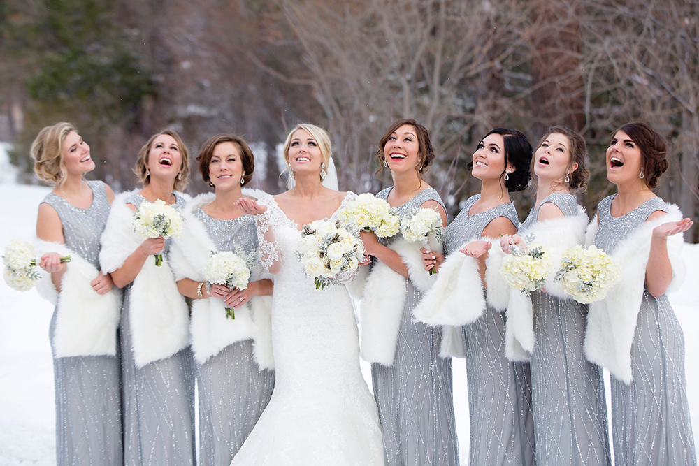 Our Winter Wonderland Wedding Tuft & Trim
