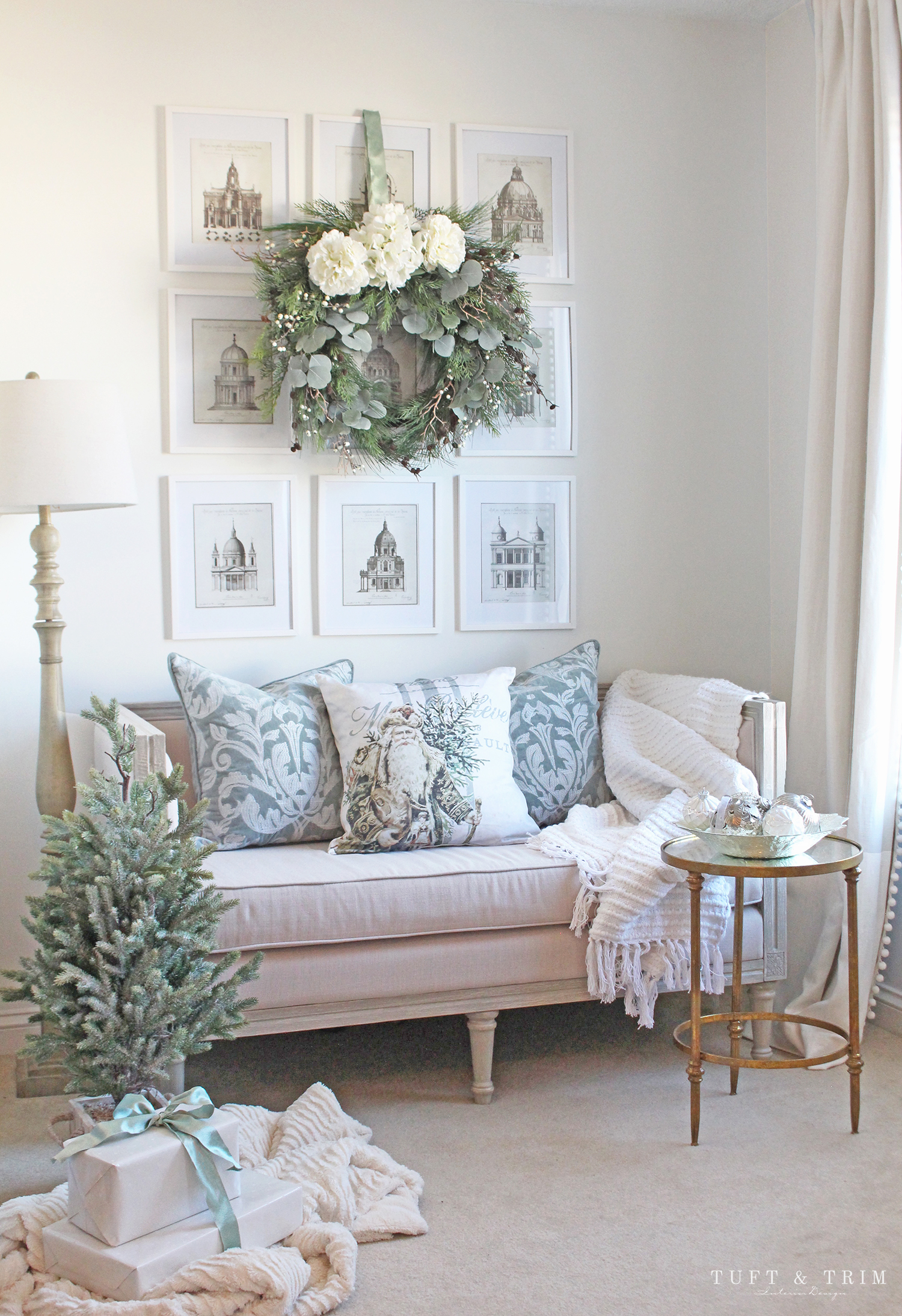 Easy Holiday Home Decorating Ideas Tuft & Trim