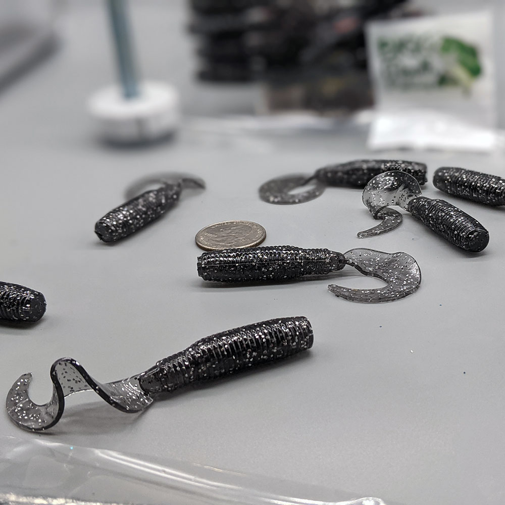 Bigg Mouth Fishing Grubs Galaxy Glitter