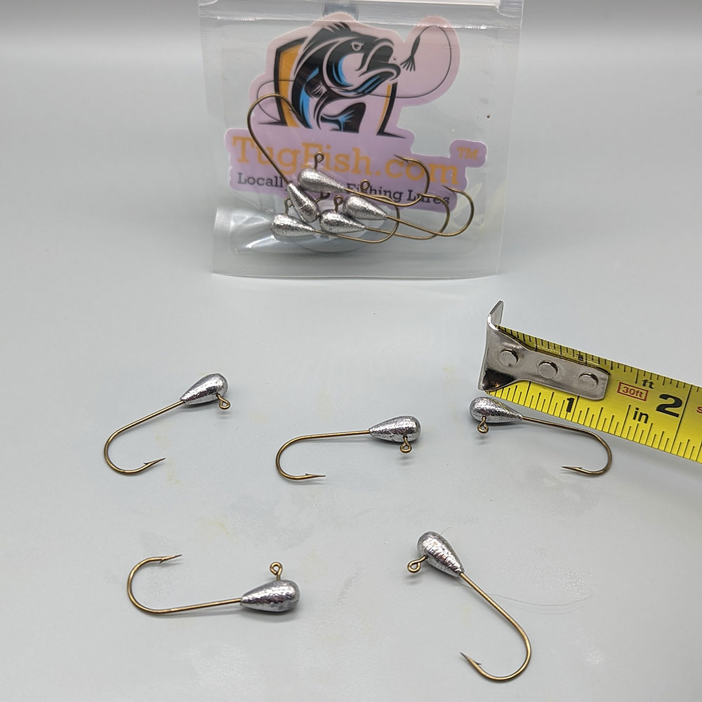 Miff's Custom Tackle Tube Jig Head Hook 1/8 Oz