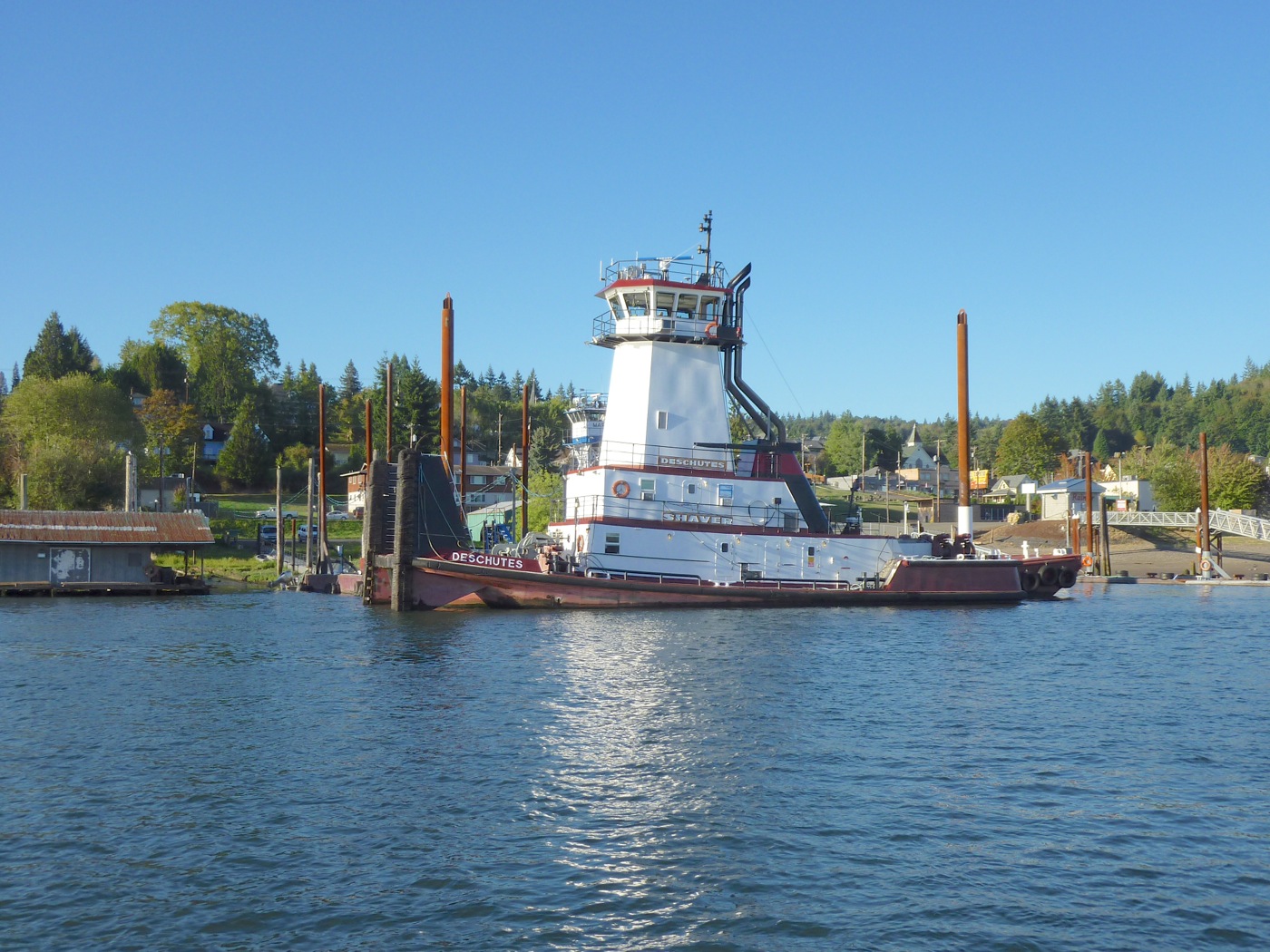 Ports of the western Columbia tugster a waterblog