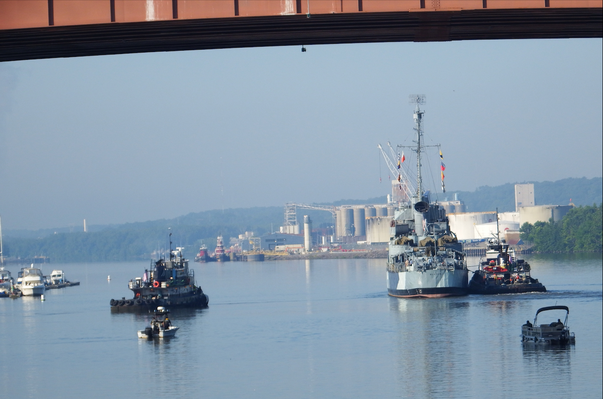 USS Slater 2020 Shipyard Trip a tugster a waterblog
