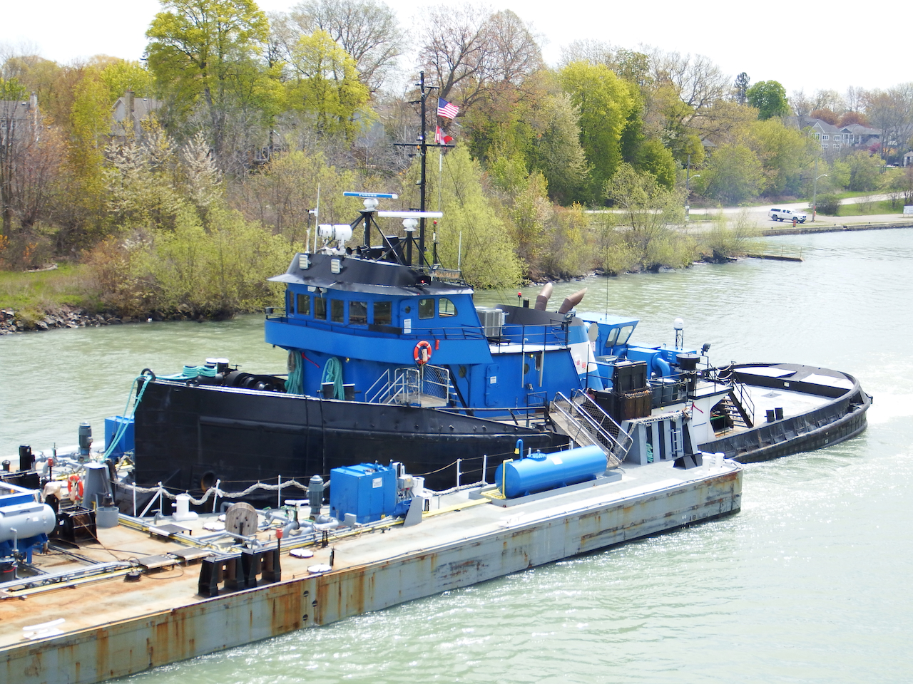 LL Toronto to Port Colborne tugster a waterblog