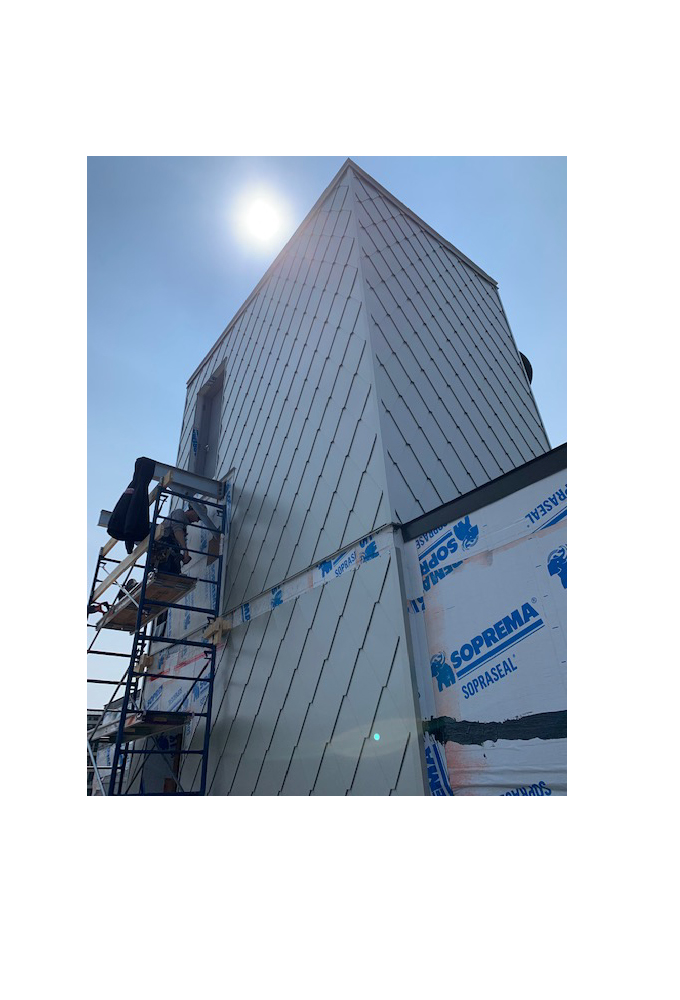 Tuile Diamant aux appartements Linton à Montréal Tuiles 3R