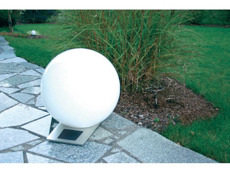 We doen er alles aan om dit artikel op. Web witte kunststof tuinbol, inclusief verankering (grond spie). Solar decolamp Bol LED RGB Esotec Trendy 50 cm 106046 Wit kopen