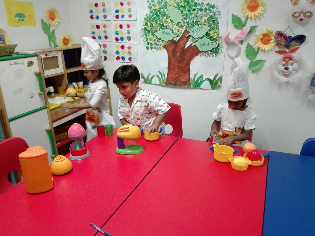 Kindergarten Preschool Tamil class Tamilcube Learning Centre