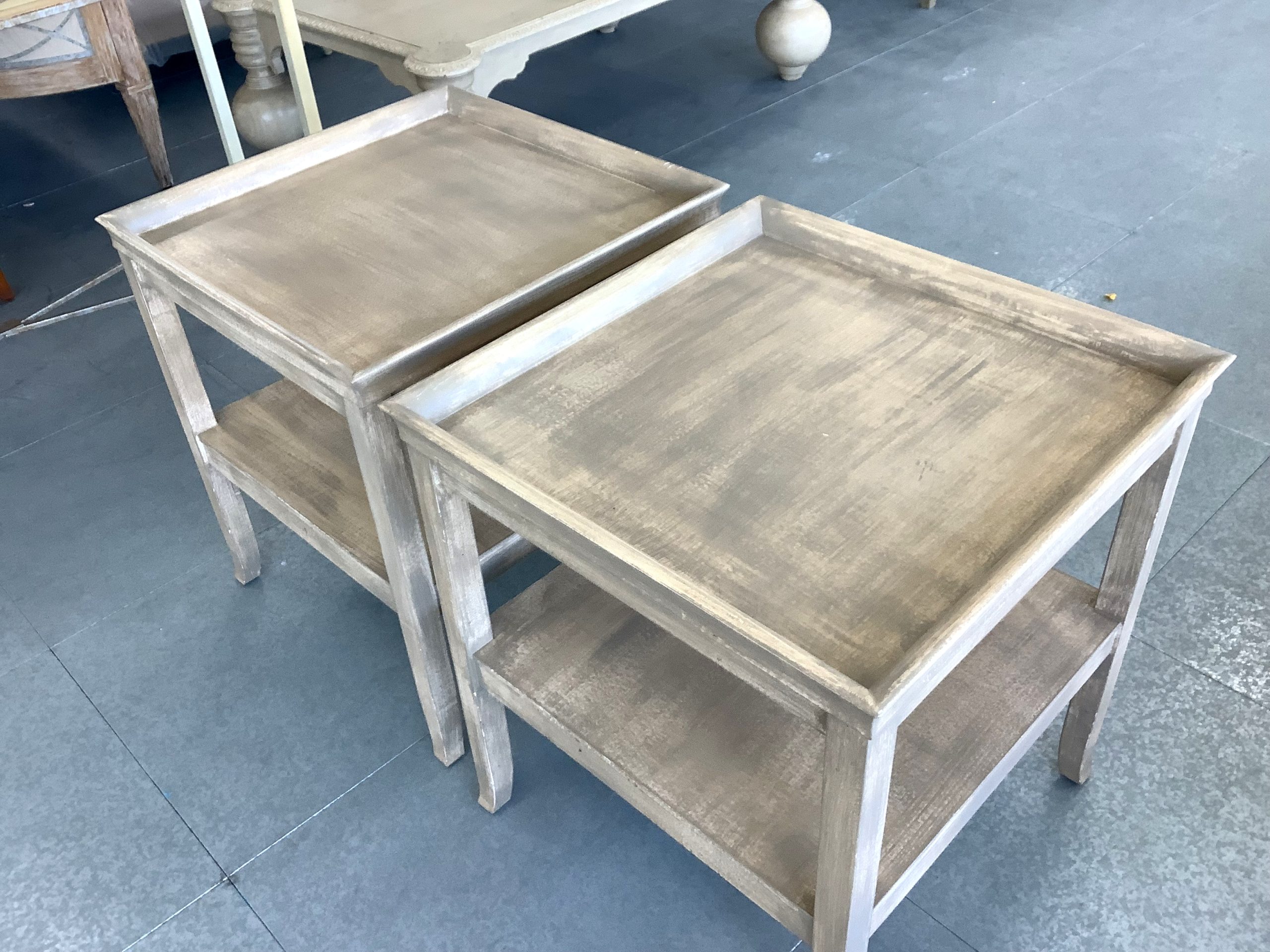 2 x Side Tables Used The Used Kitchen Company