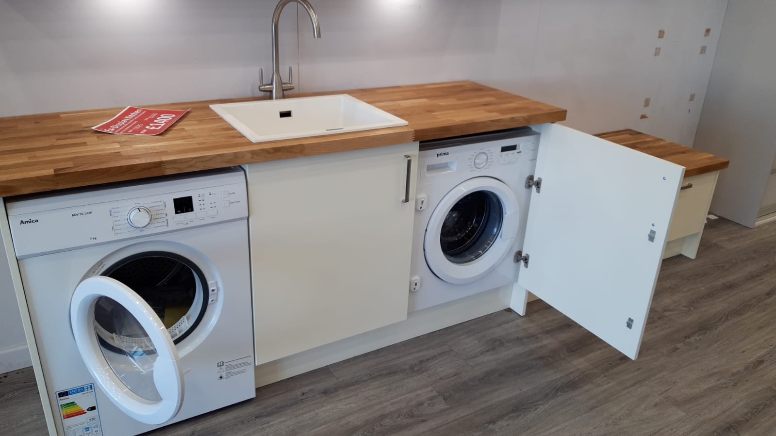 Ex Display Utility Room with Appliances The Used Kitchen Company