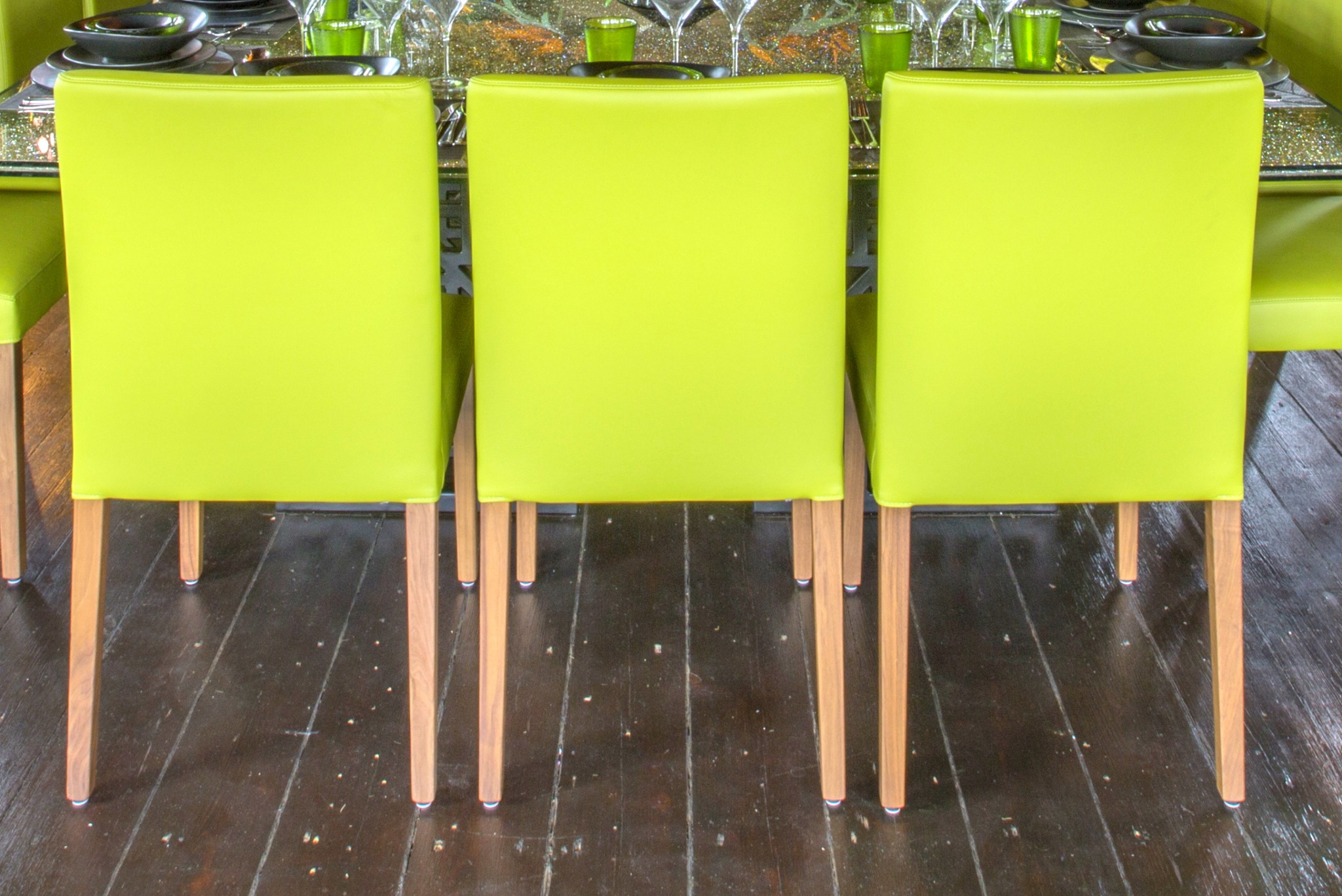 16 Designer Leather Dining Chairs Used The Used Kitchen Company