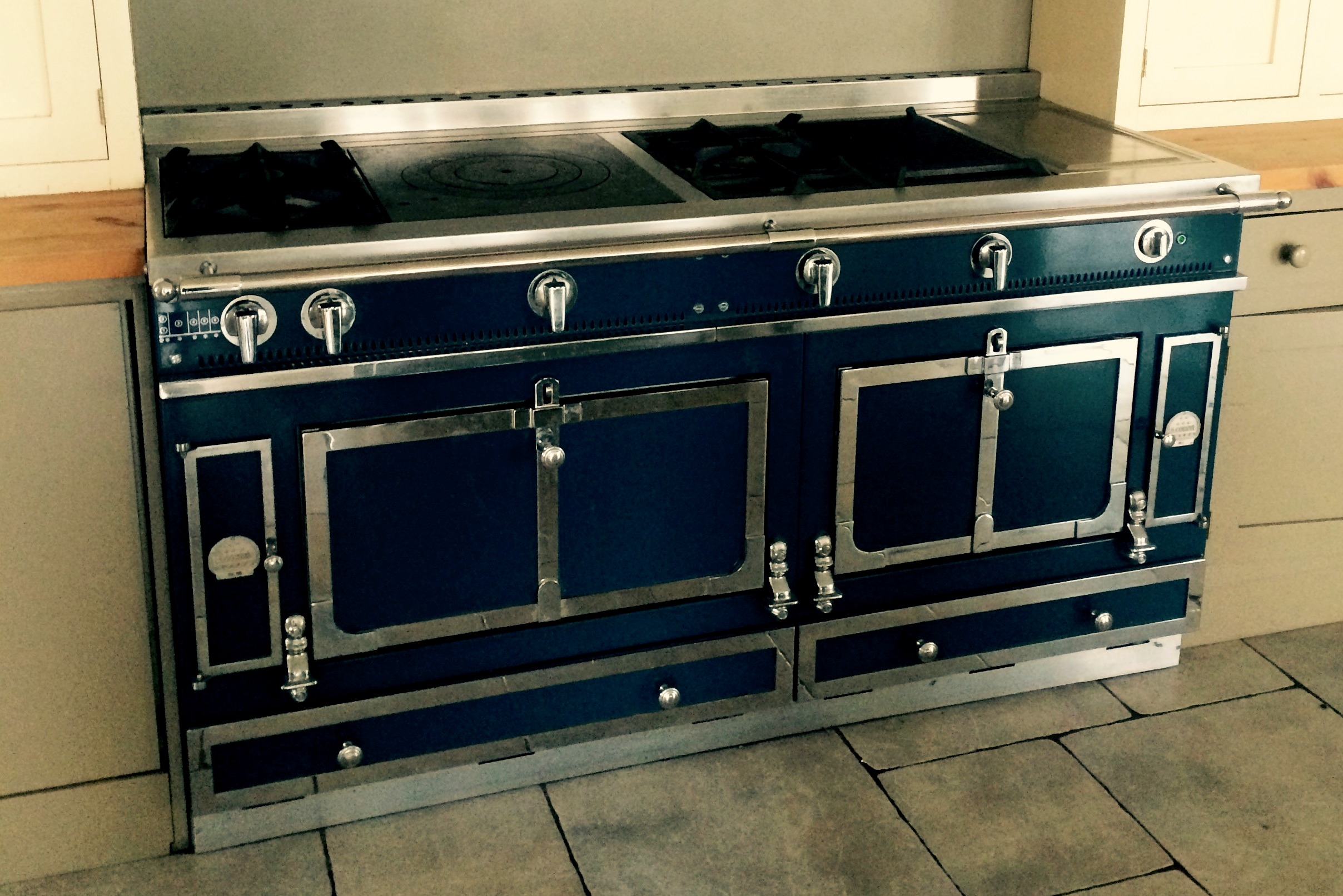 La Cornue Chateau 165 in Lafayett Blue Buy Online