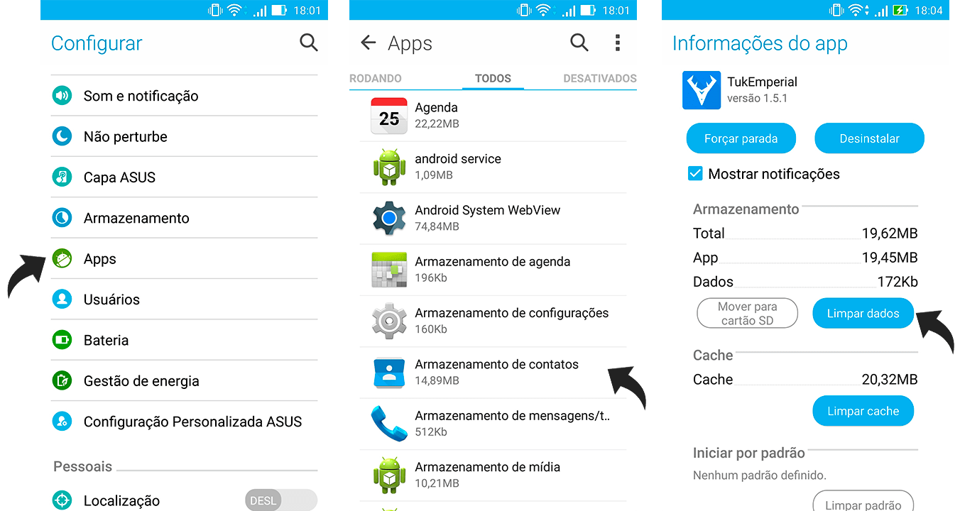 Como limpar cache e dados de aplicativos no android [Vídeo