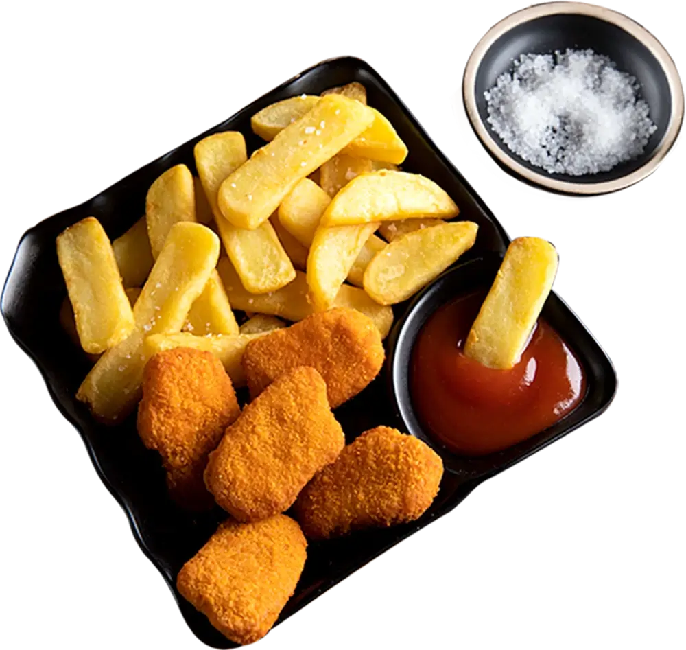 Kids Meal Chicken Nuggets & Chunky Fries Tuk Tuk Thai Restaurant