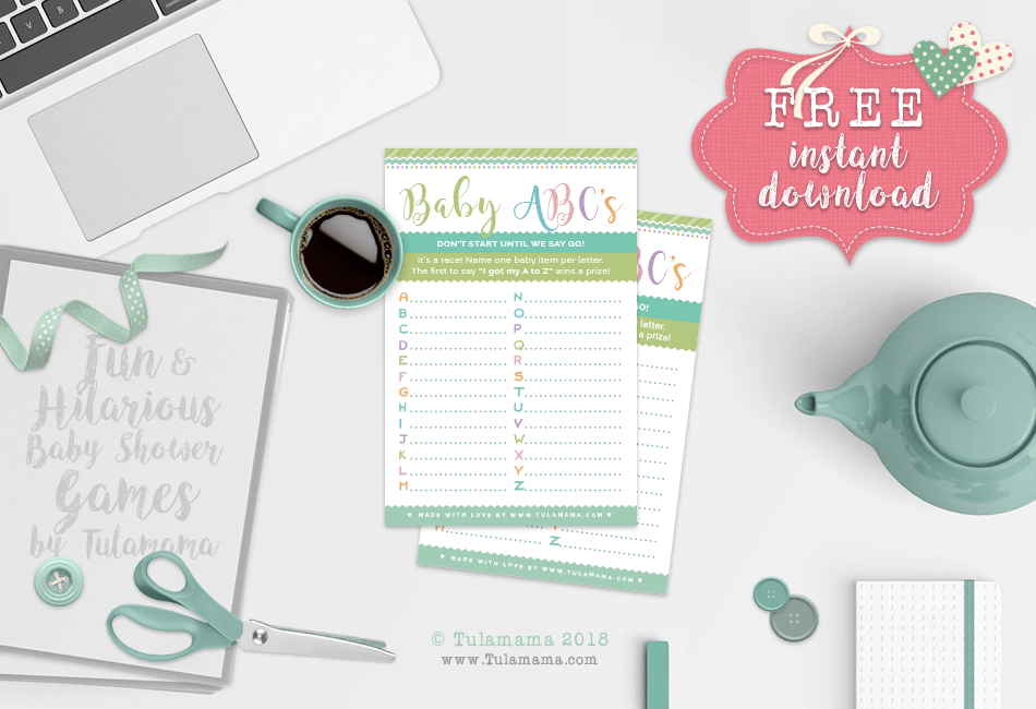 New Mom Approved Cute Free Printable Baby Shower Games