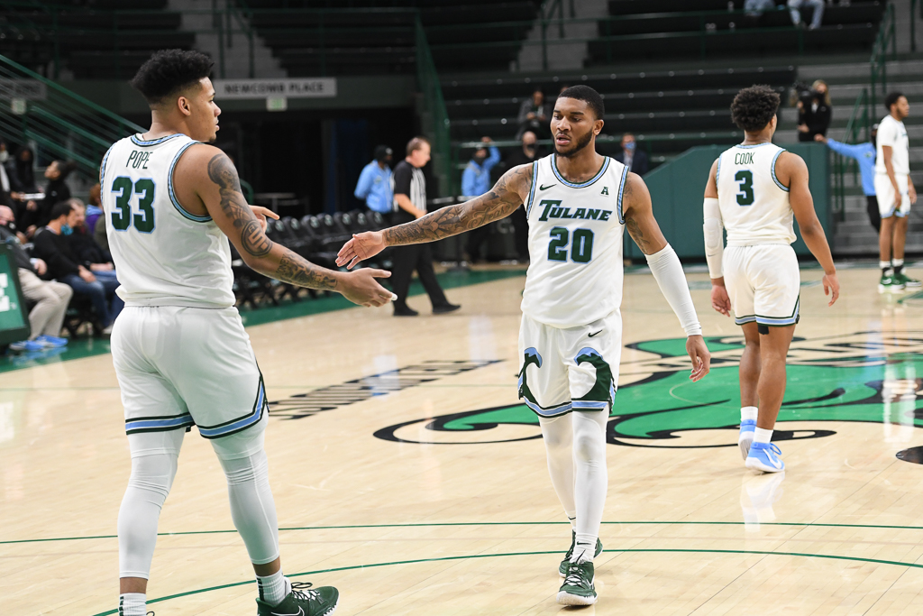 Tulane basketball closes out successful regular season • The Tulane