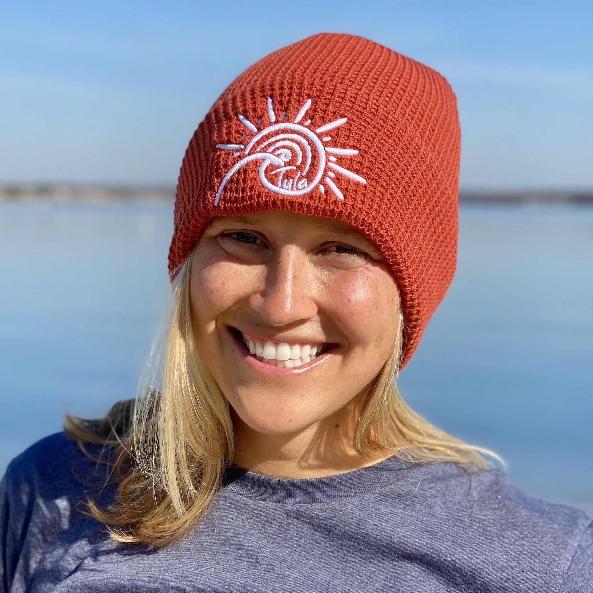 summer knit beanie