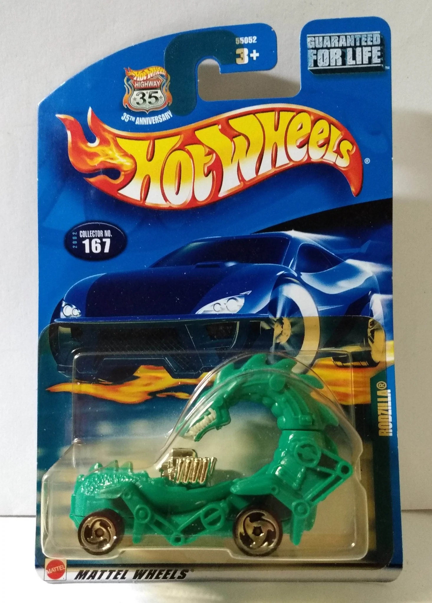 Hot Wheels 2002 Collector 167 Rodzilla Dragon Car TulipStuff