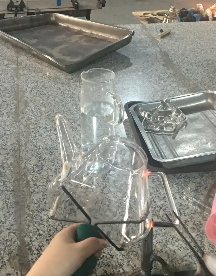 How to make borosilicate glass jars or glass cup TulipTree Bottle & jar