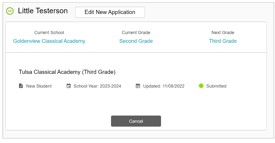 Enrollment Tulsa Classical Academy