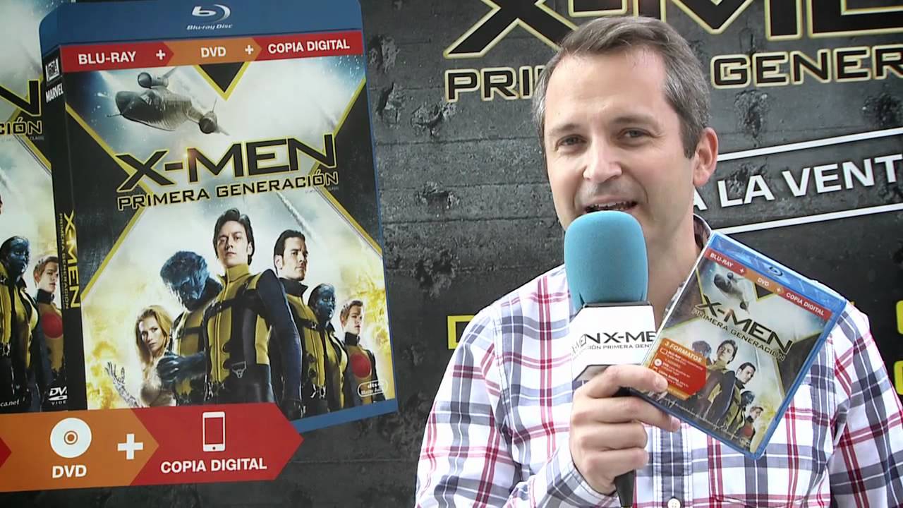 XMEN PRIMERA GENERACIÓN ÁLEX GONZÁLEZ presenta la película en BLURAY