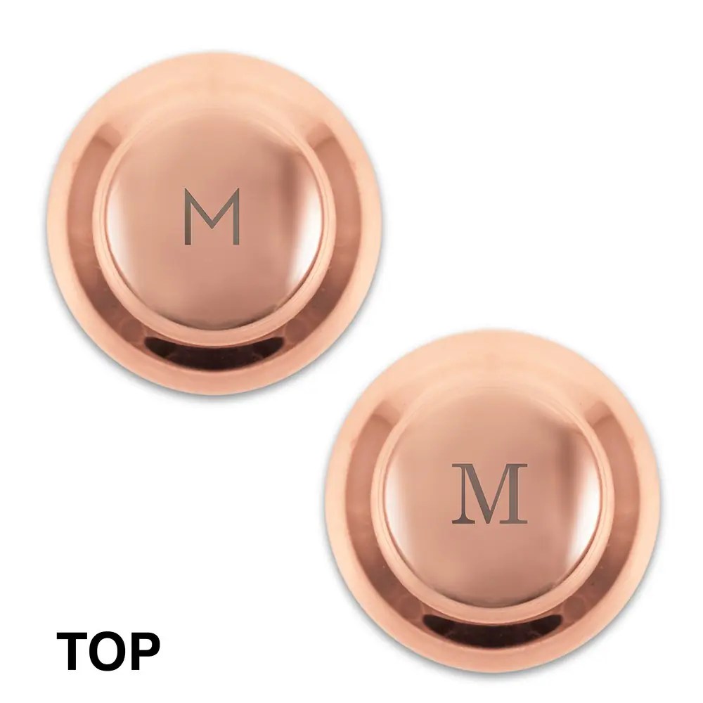 Copper Shaker Custom Monogram Tumble Chicks