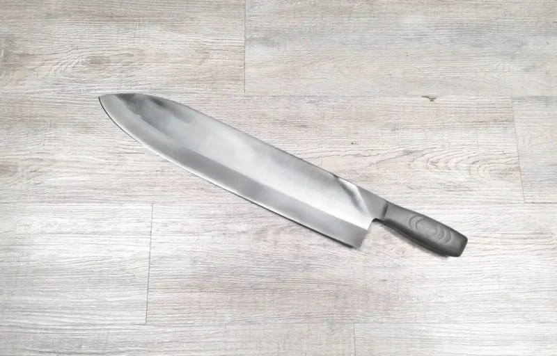 Master Kuo GL390 Tuna Knife & BBQ Brisket Knife Stainless steel handle