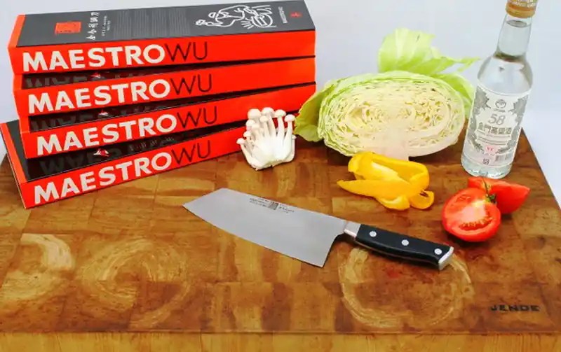 Maestro Wu D3 Small Chinese Vegetable Cleaver Taiwan Tuna Knives