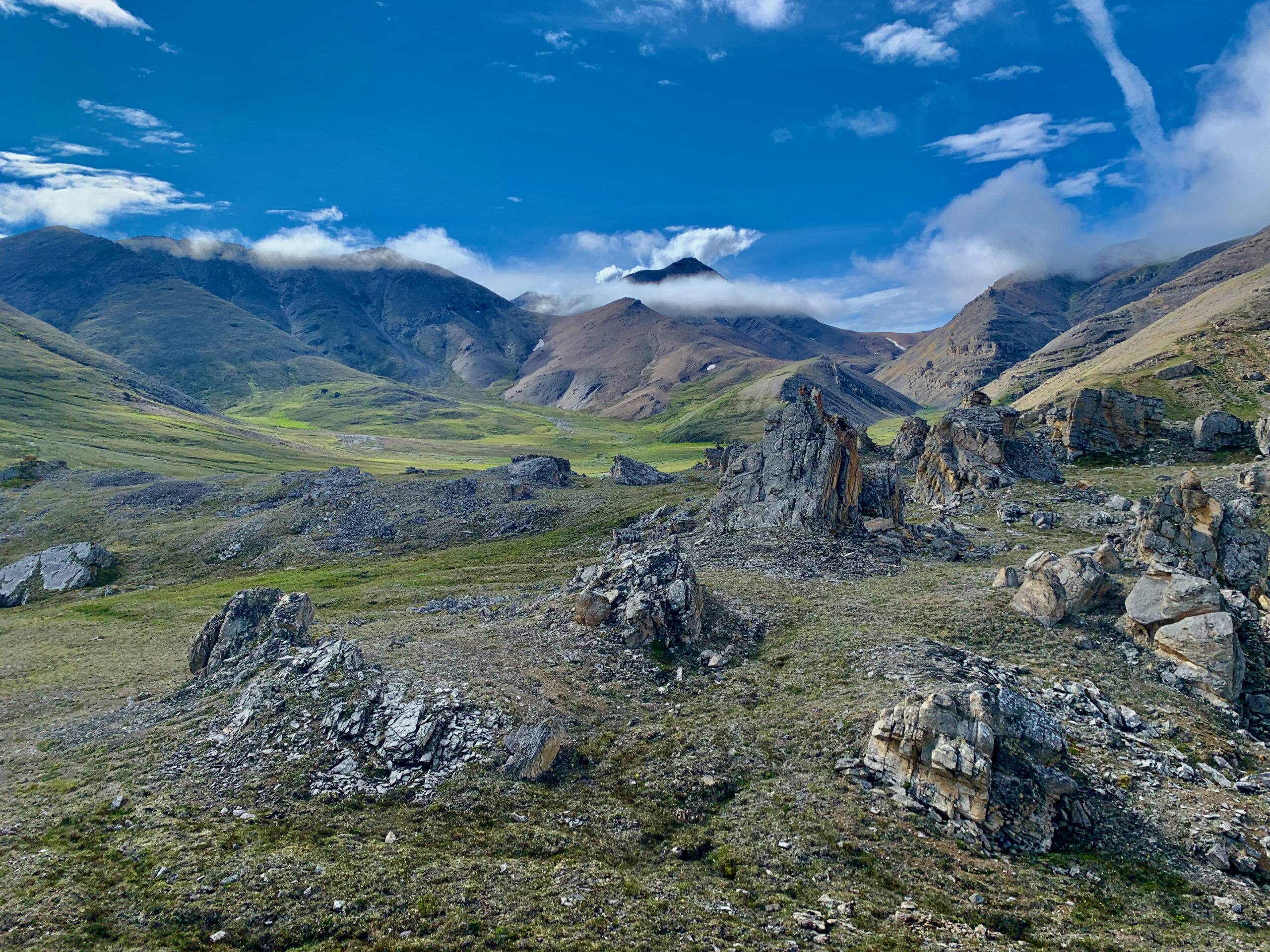 Denali View Backpacking Hike the Talkeetna Mountains Tundra Travels