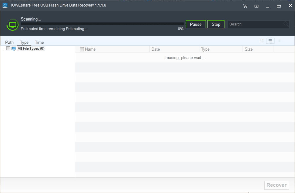 IUWEshare USB Flash Drive Data Recovery скачать бесплатно для Windows