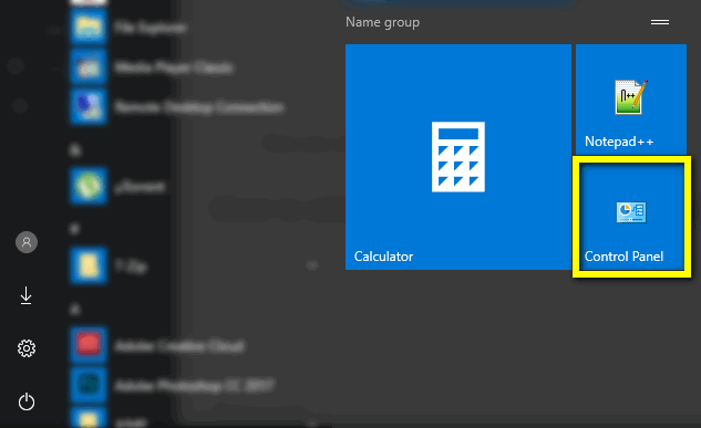8 Ways to Open the Control Panel in Windows 10
