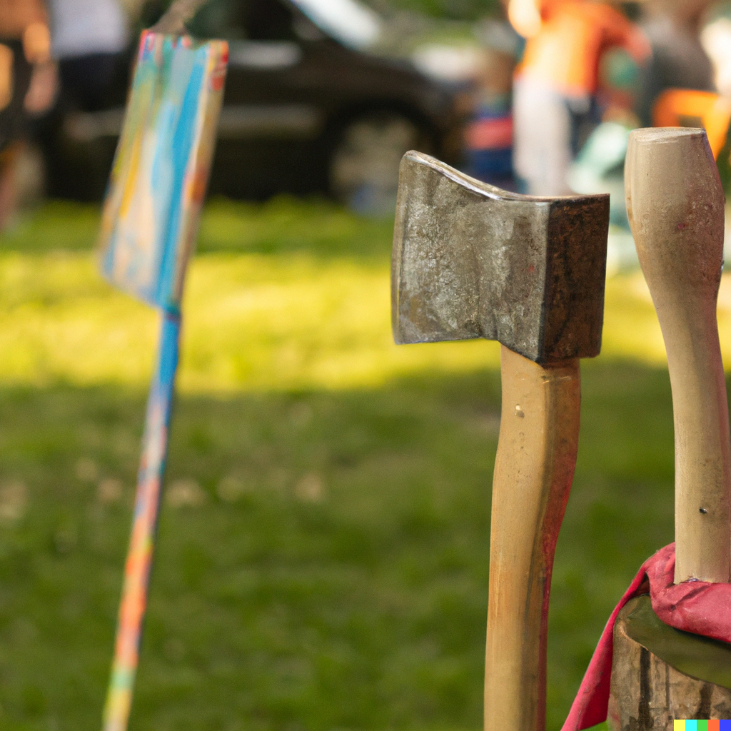 Axe Throwing Tunes in the Park