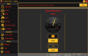 Tuning-ECU Program 0.0.0.1 - Tuning ECU