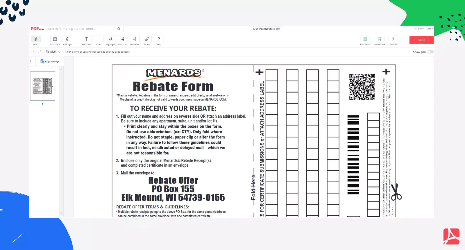 Menards Printable Rebate Forms FREE Printables(04)