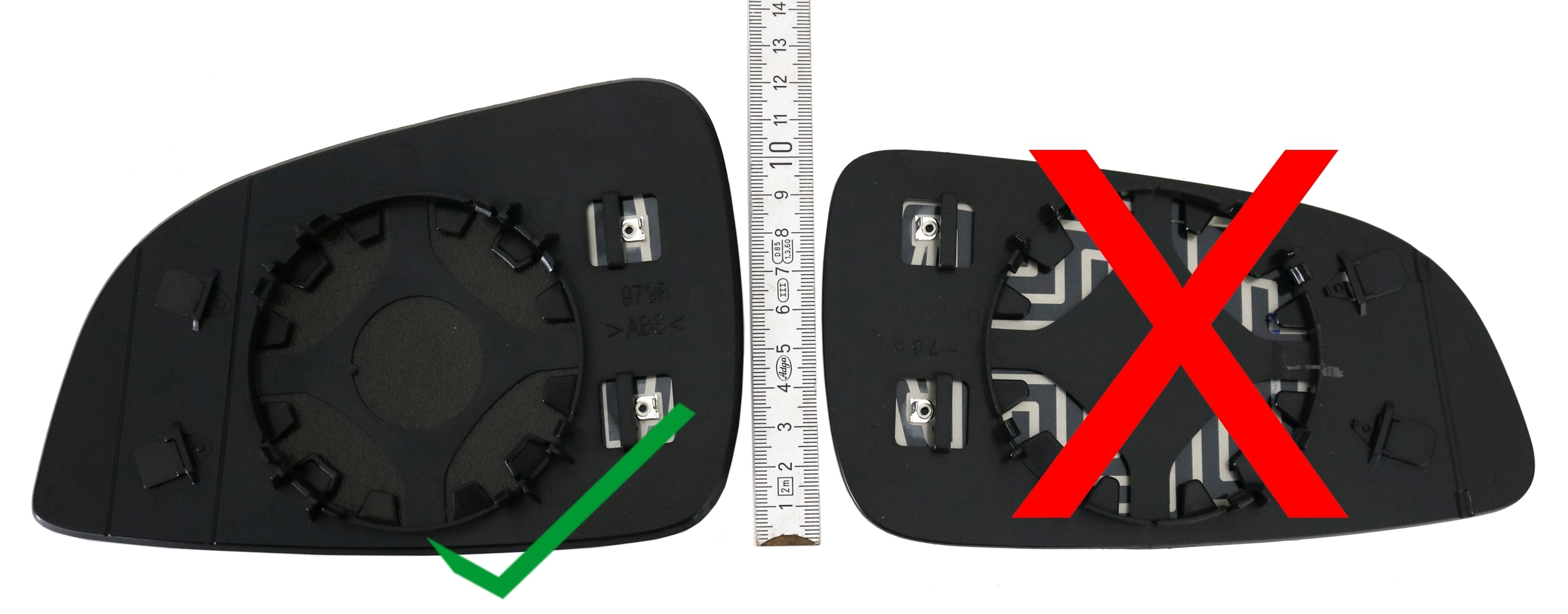 Spiegelglas rechts für Opel Astra H ab 2009 + OPC GTC Spiegel Außenspiegel Glas eBay