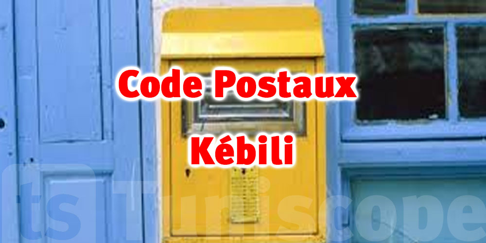 Code Postal Tunis Tous les codes postaux du Gouvernorat de Kébili