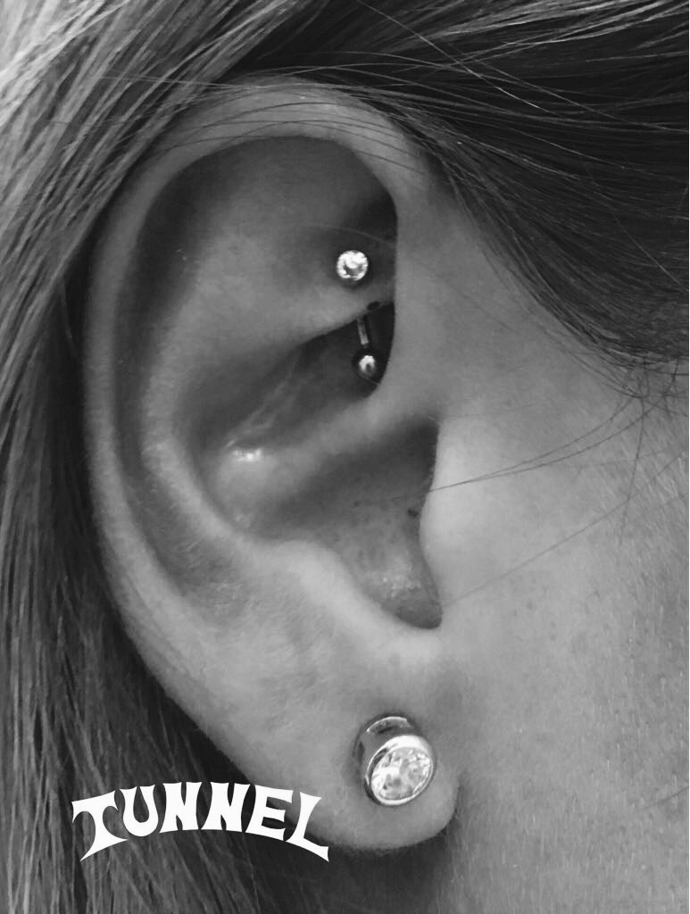 Ohrpiercings Tunnel Dortmund
