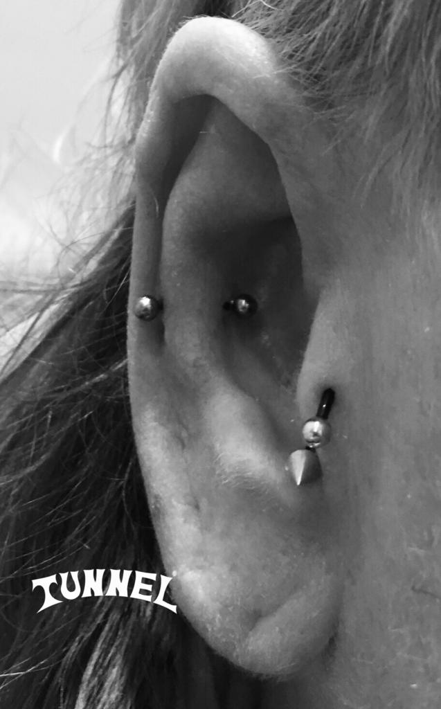 Ohrpiercings Tunnel Dortmund