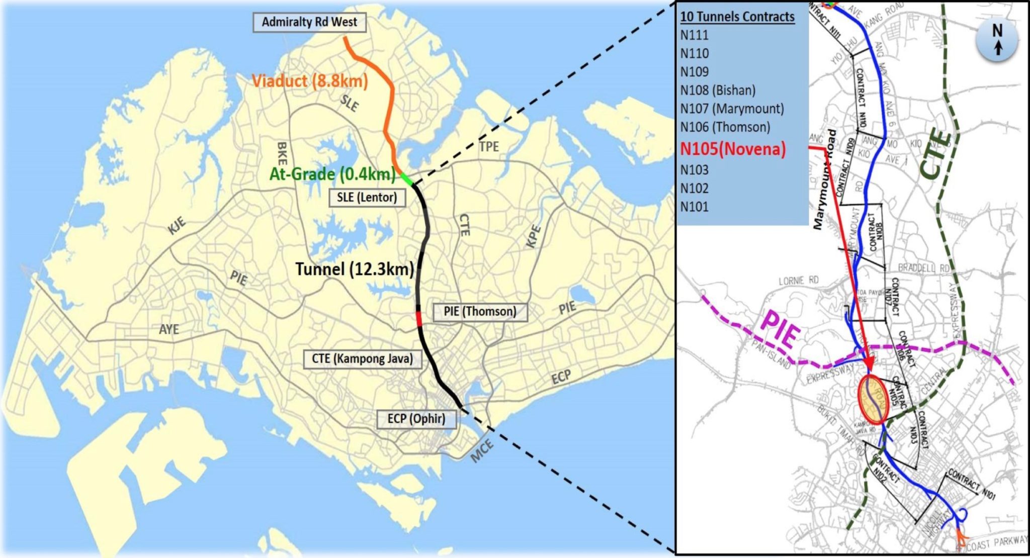 Singapore LTA awards NSC tunnel stretch The Tunnelling Journal